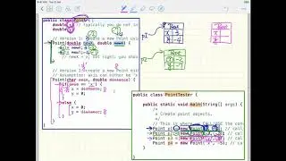 CS1B Java Tutorial 35 Object Oriented Programming OOP   Visualizing Object Creations using Different