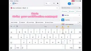 Tutorial How to make custom Notifications!