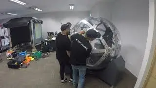 HIT Lab NZ: Install of the Eight360 Motion Platform