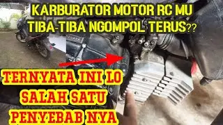 cara servis karburator motor rc100/rc110