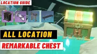 ALL REMARKABLE CHEST  LOCATION | GENSHIN IMPACT (Tsurumi Island)