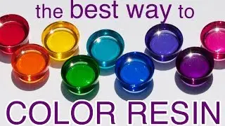 RESIN COLOR that's clean and easy - by Little Windows