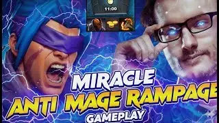 MIRACLE- ANTI-MAGE RAMPAGE GAMEPLAY! [Dota 2 7.39e]