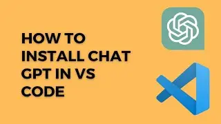 Install Chat Gpt in VS Code @craftifycoder