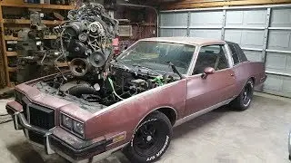 Part 3 How to LS swap a Gbody. Motor mounts, converter bolts, starter wiring.