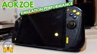 AOKZOE emulation performance ! ryzen 7 6800U GOKIL !