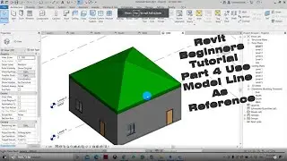 Revit Beginners Tutorial Part 4 Use Model Line As Reference