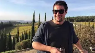 Danila Kozlovsky and Olga Zueva in Tuscany (October 2018)