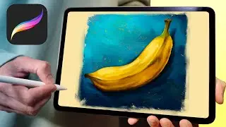 Banana Painting - Procreate tutorial 199