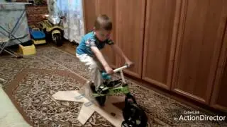 Тренировки на беговеле тренажёре
