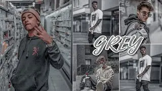 Grey Tone-Lightroom Mobile Tutorial(preset) | Lightroom best photo editing | photo editing apps