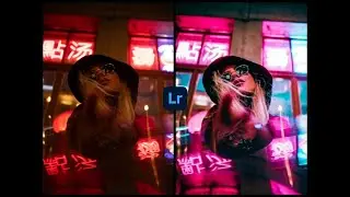 Creating a Neon light Portrait For Advanced
