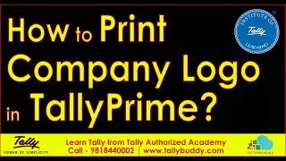 How to Print Logo in TallyPrime?