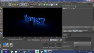 Светящийся Текст В Cinema 4д