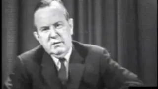 November 22, 1963 - Prime Minister of Canada, Lester B. Pearson following President Kennedy's death