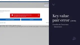 Key-value pair error [EP-10]