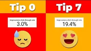 7 Tips to INCREASE CTR on Youtube Channel (GUARANTEED) - Improve Impressions Click Through Rate 2021
