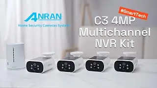 Upgrade Your Home Security with the ANRAN C3 NVR Kit!