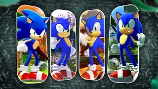 Frontiers Sonic in 4 Sonic Games