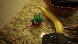 Petting My Yoshi