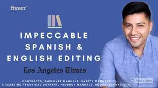 I will impeccably edit any spanish or english document or bo