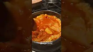 the best #kimchijjigae recipe!! #김치찌개 save for later reference #asianrecipe #soup #koreanfoodrecipe