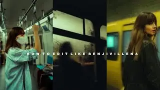 How To Edit Like @Benjivillena.LIGHTROOM MOBILE TUTORIAL