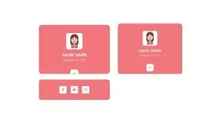 Fluid Card Cool Animation Pure CSS