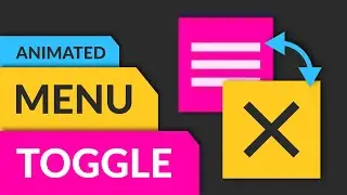 How to build a burger menu toggle (animated) // HTML & CSS in-depth