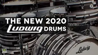 The new 2020 Ludwig drum finishes and design options