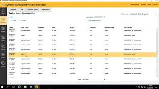 SEPM monitors - logs and command status  (Hindi)