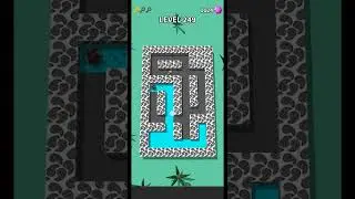 colour maze relaxing puzzle game level 249 #shorts #mobilegameplay #androidgaming  #technogamerz