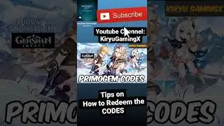 Genshin Impact Version 2.3 Primogem Codes!