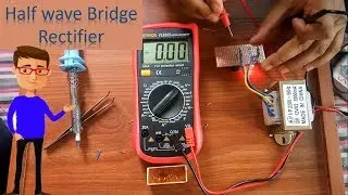 Half wave Bridge Rectifier | Half wave Rectifier By Earthbondhon
