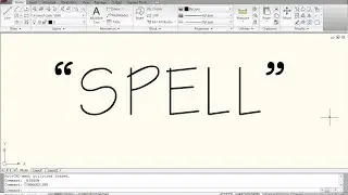 Spell - AutoCAD Commands