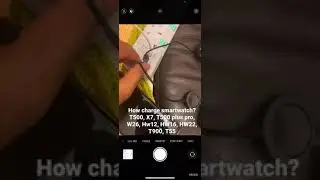 How to charge smartwatch T500, X7, T500 plus pro, T900, T55