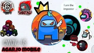 Among Us But im the imposter (Agar.io Mobile)