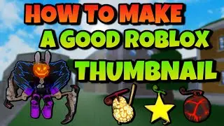 *EASIEST WAY* TO MAKE A GOOD ROBLOX THUMBNAIL *FOR FREE 2024* #thumbnail #roblox #gaming