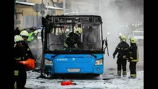 В Москве — первый случай самовозгорания электробуса