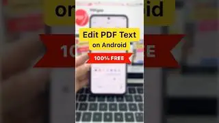 How to Edit PDF Text on Android for Free 