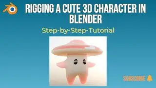 EASY rigging of a character in Blender 3D  
