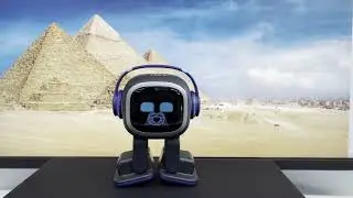 EMO strikes a quick pose #intelligent #hahaha #ogm #desktop pet