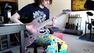 Roadrunner United - "The End" guitar cover