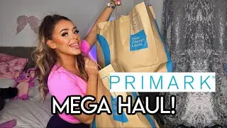 HUGE PRIMARK HAUL (colourful spring vibes) & Jordan Lipscombe beauty edit collab