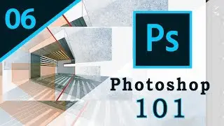 Photoshop 101 | Abstract Collage from SketchUp Model