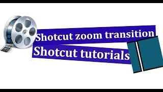 Shotcut zoom transition || Shotcut tutorials [Hindi]