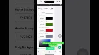 Customising your marketplace - 1 - colours #marketplaces #nocode