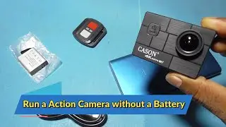 Can you run a GoPro without a battery