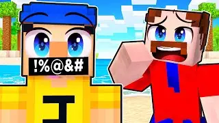 Jeffy Said A BAD WORD in Minecraft!