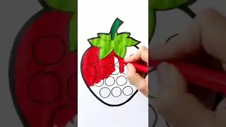 Рисуем ПОП ИТ ЯГОДА КЛУБНИКА /  Нарисуй Ка / Shorts